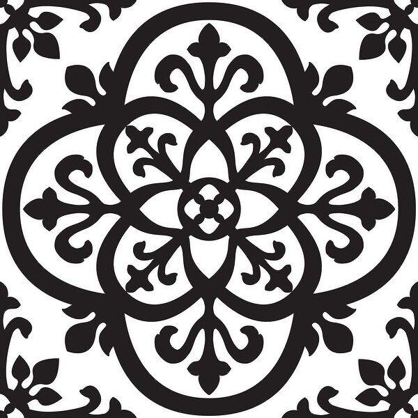 Brewster TWPB93854 13" x 13" - Tangier Blox - Self-Adhesive Repositionable Vinyl Wall Decal - Set of 8