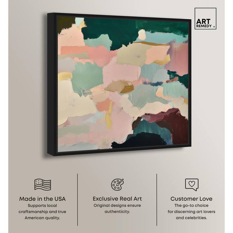 Brushed Beauty II Canvas by Art Remedy