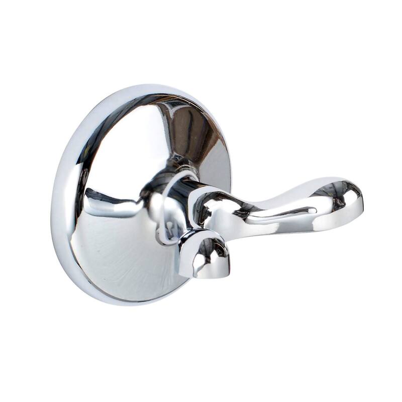 Sure-Loc VT-RH1 Ventura Double Hook Robe Hook - Polished Chrome