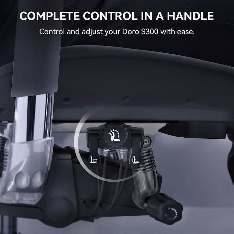 SIHOO Doro S300 Ergonomic Office Chair - Dual-layer Dynamic Lumbar Support - 78.5*70*125