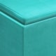 preview thumbnail 66 of 83, WYNDENHALL Townsend 17 inch Wide Contemporary Square Storage Ottoman