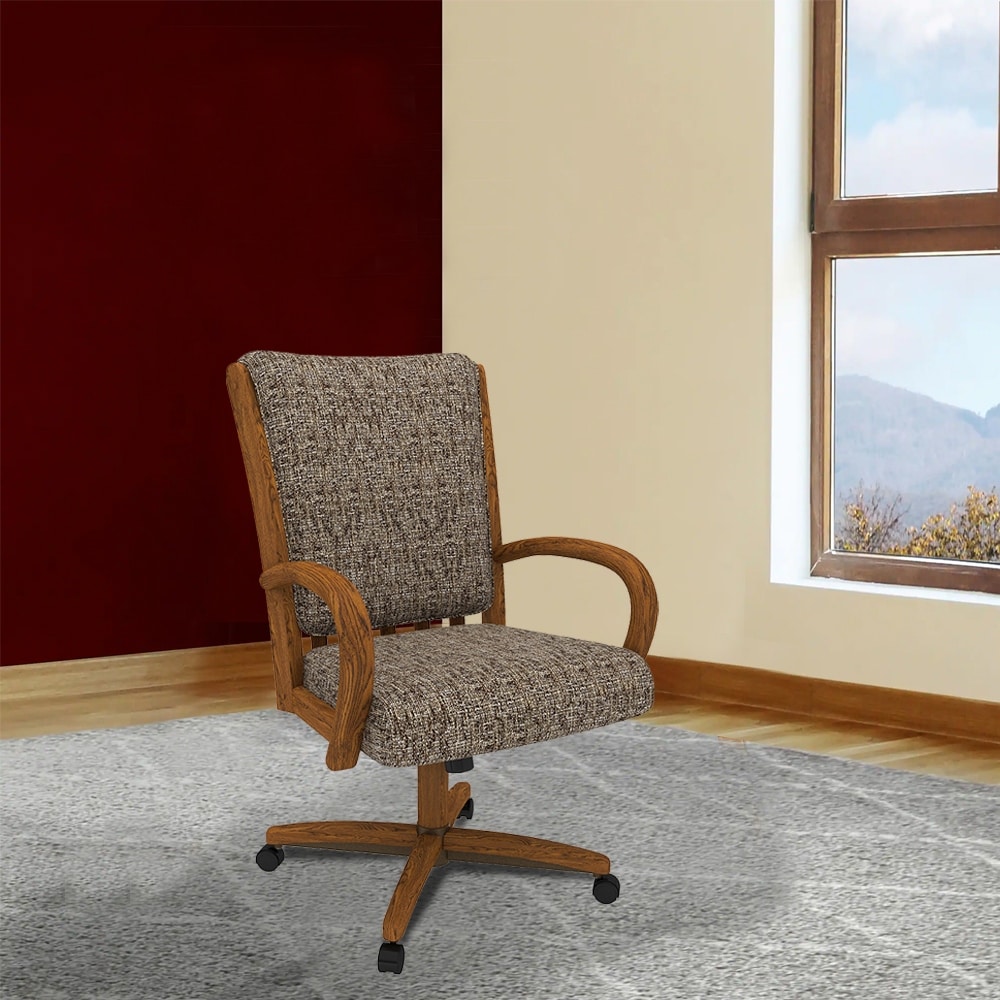 Chromcraft swivel best sale tilt caster chairs