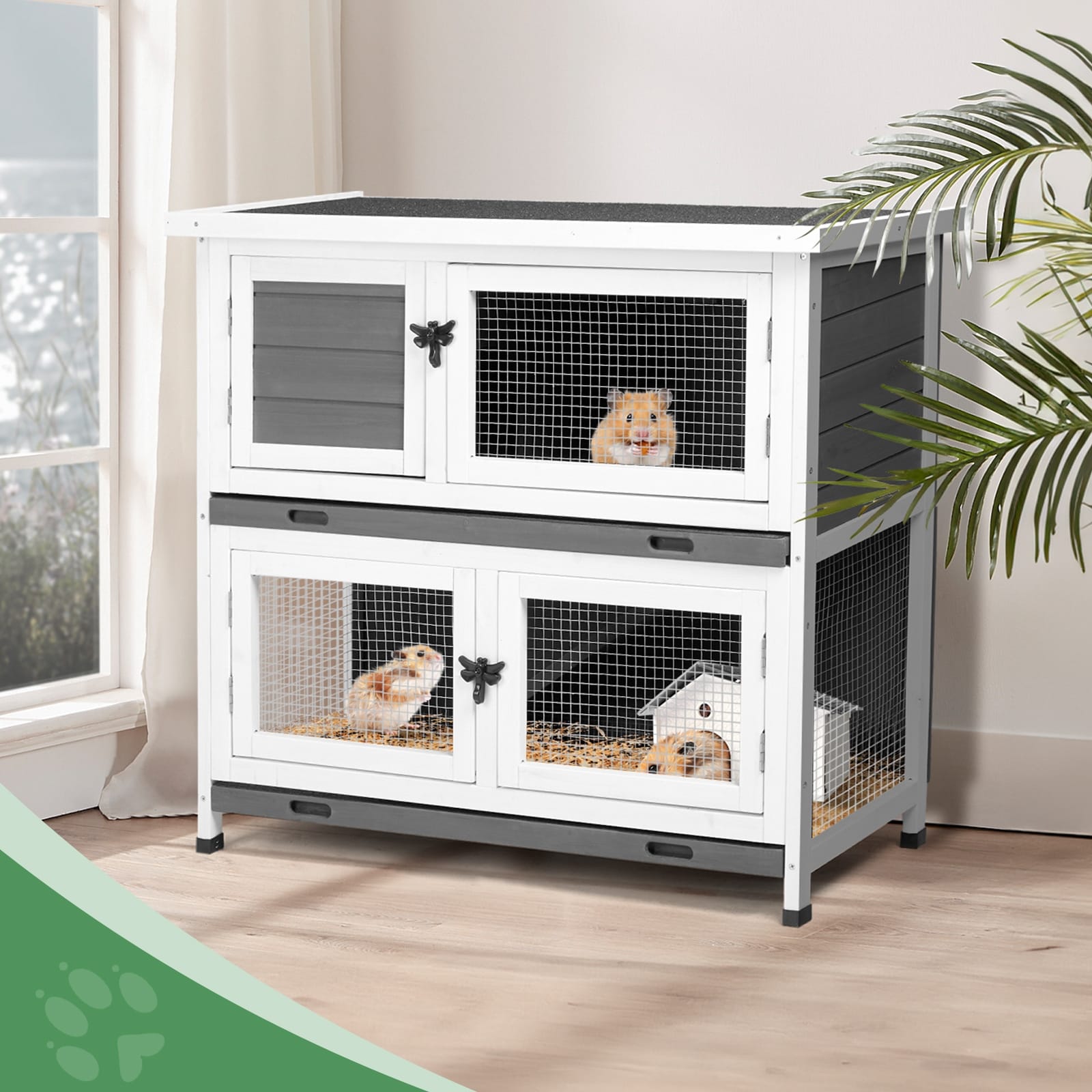 Two storey rabbit cage sale