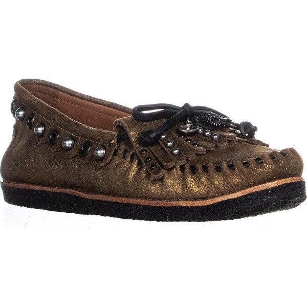 studded moccasins