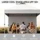 preview thumbnail 3 of 5, 10x10 Pop Up Canopy Tent with 1 Removable Sidewall, with Wheeled Bag and 4 Weight Bags for Patio, Party, Events, Camping-White