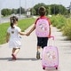 preview thumbnail 17 of 18, 2 Pieces Kids Carry-on Luggage Set with 12 Inch Backpack