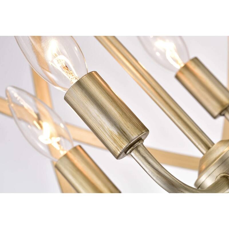 Benita Metal Large Orb 4-light Chandelier