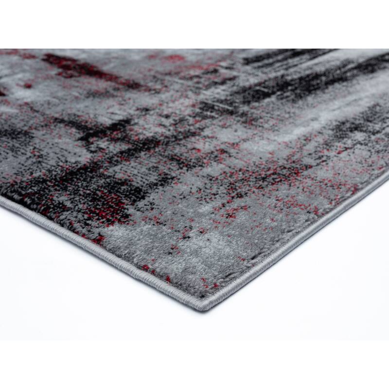 Samos Collection Abstract Area Rug