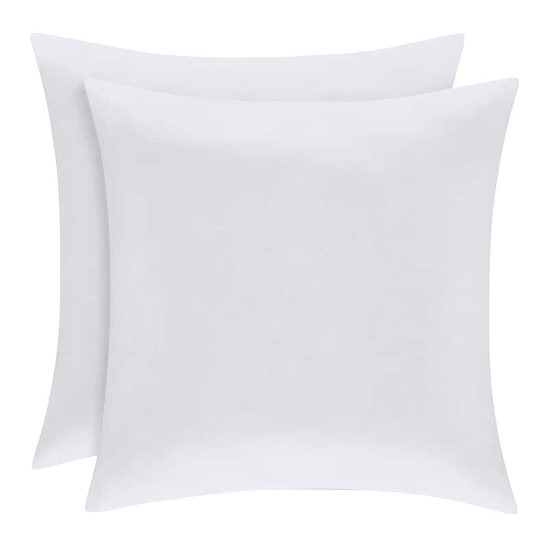 Regal Sham Insert Euro Pillow 2 Pack - White - Euro Square