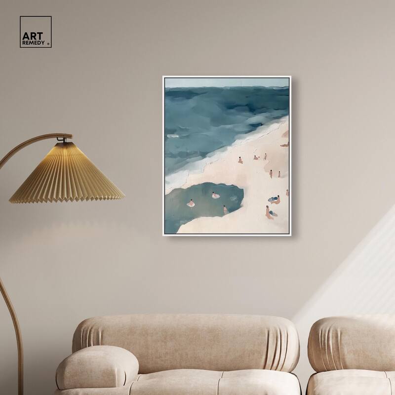 Daydreams by the Sea Canvas by Art Remedy