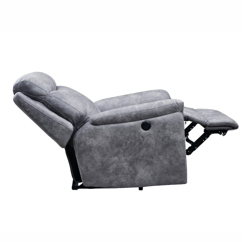 Ash Power Recliner with USB port