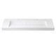 preview thumbnail 29 of 32, Vera Rectangular White Composite Stone Console Bathroom Vanity Sink