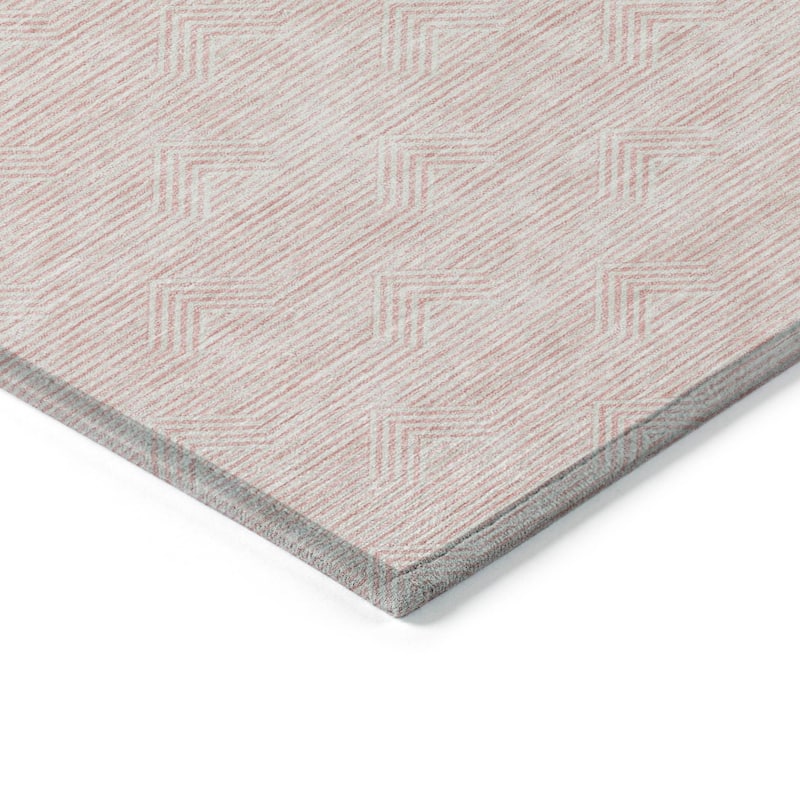 Machine Washable Indoor/ Outdoor Chantille Contemporary Stripe Rug