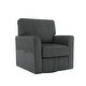 preview thumbnail 38 of 41, 360° Swivel Chair Armchair Swivel Sofa Chair with Side Pockets for Living Room, Bedroom, Office and Hotel