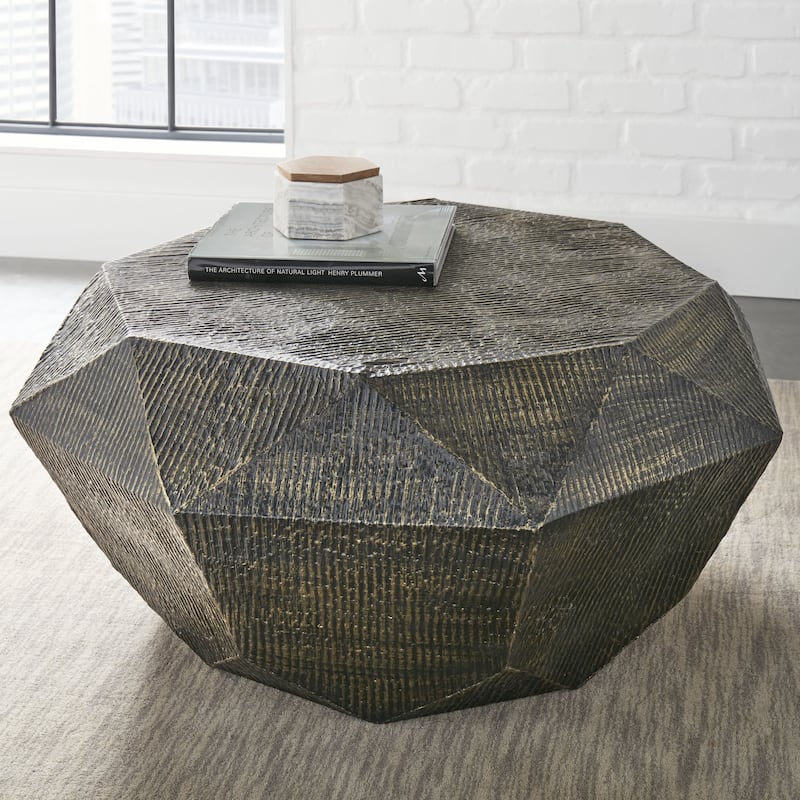 Steve Silver Divo Geometric Shaped Coffee Table