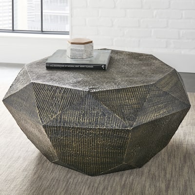 Steve Silver Divo Geometric Shaped Coffee Table