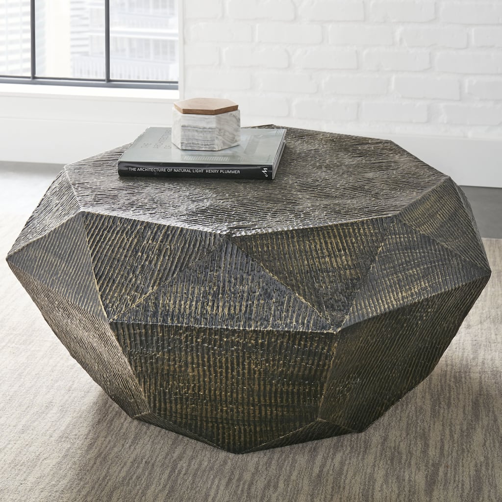 Steve Silver Divo Geometric Shaped Coffee Table