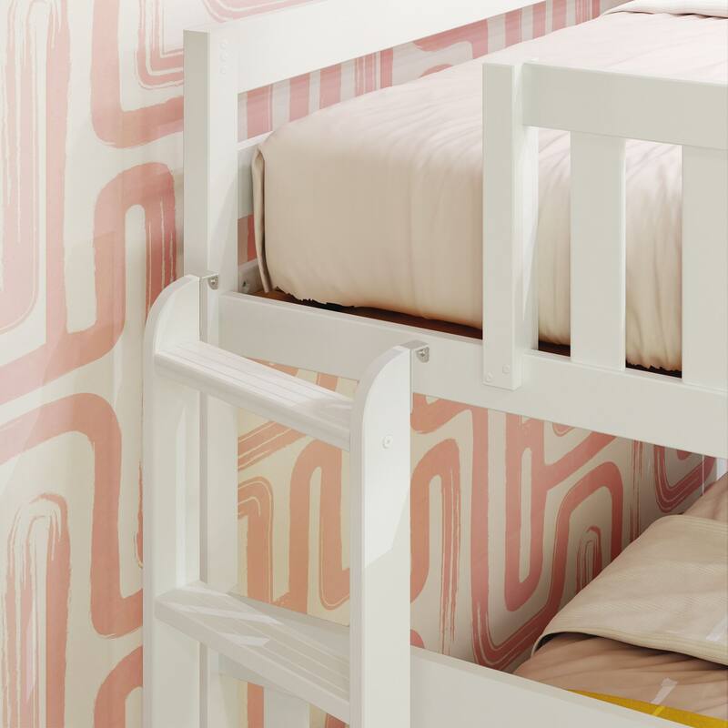 Max and Lily Twin over Full Bunk Bed with Ladder and Storage Drawers