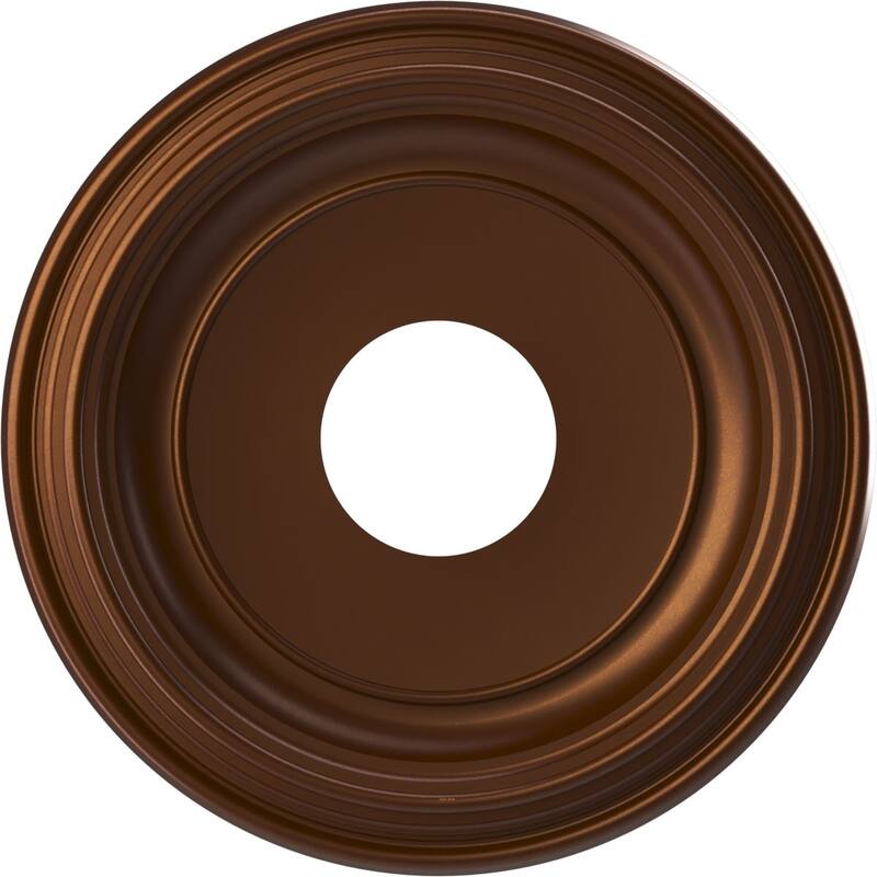 3 1/2" Inside Diameter - Traditional Thermoformed PVC Ceiling Medallion