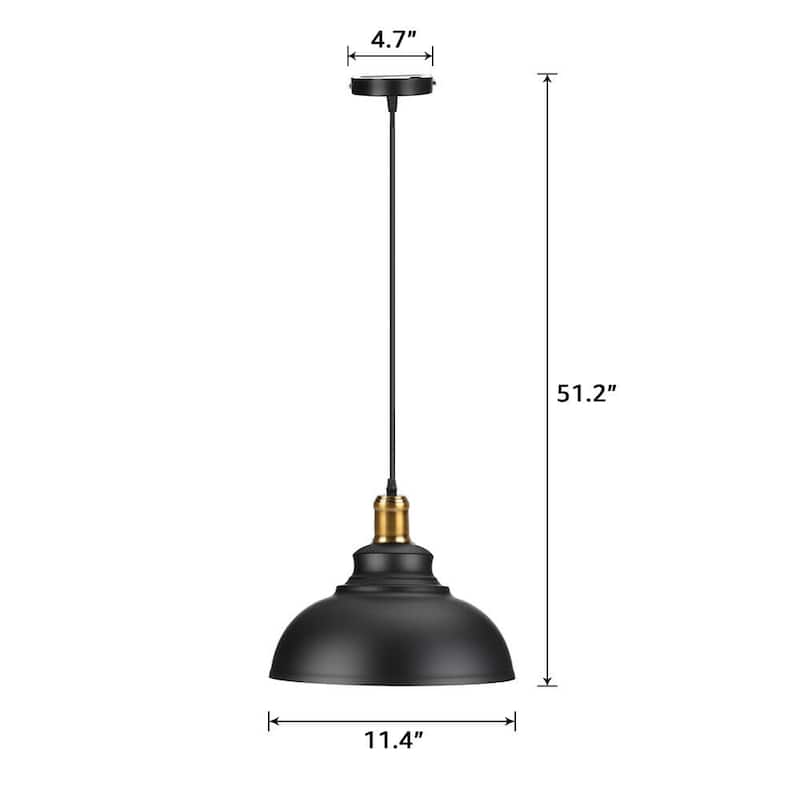 Industrial Vintage Hanging Ceiling Pendant Light Fixture Chandelier
