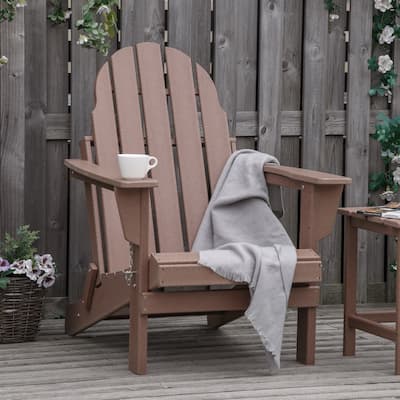 Folding Weather-Resistant Adirondack Chair