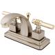 Option Brushed Nickel/Polished Brass