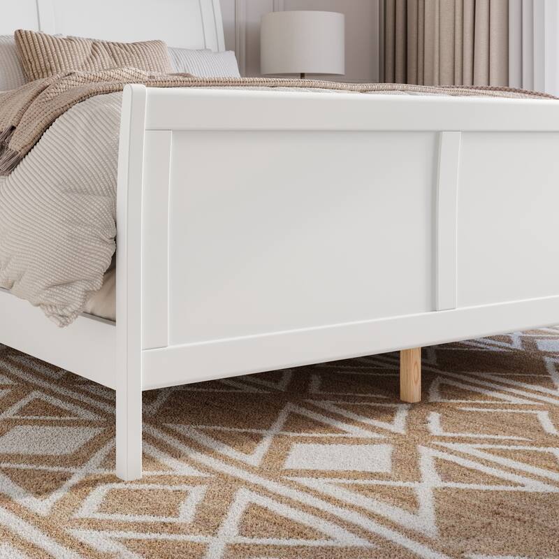 AFI Portland Foundation Bed with Matching Footboard
