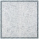 preview thumbnail 21 of 49, SAFAVIEH Handmade Abstract Nannie Modern Wool Rug 4' Square - Navy/Ivory - Square