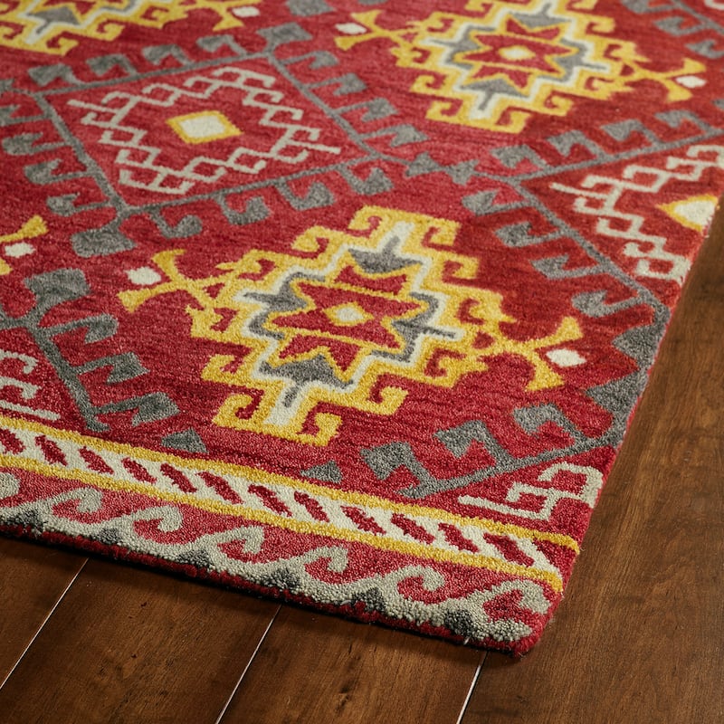 Global altitude collection, indoor/outdoor area rug.