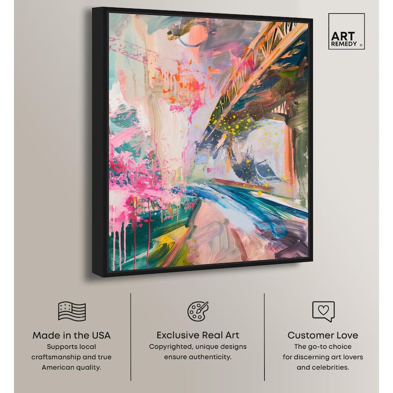 Serenade of Light Canvas by Art Remedy