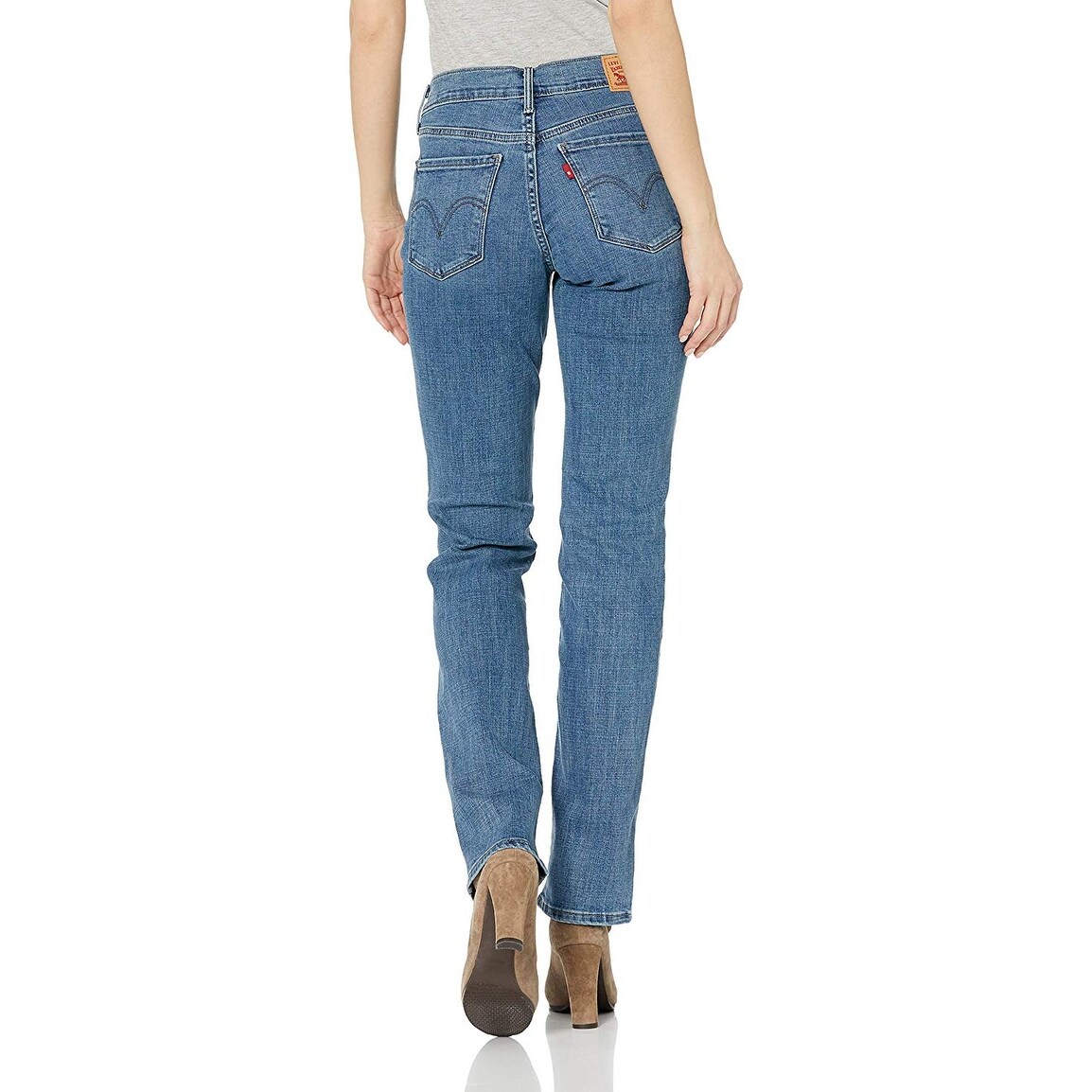 women's levi's 505 straight jeans