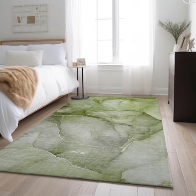 Premium Washable Super Soft Contemporary Abstract Mayfield Rug