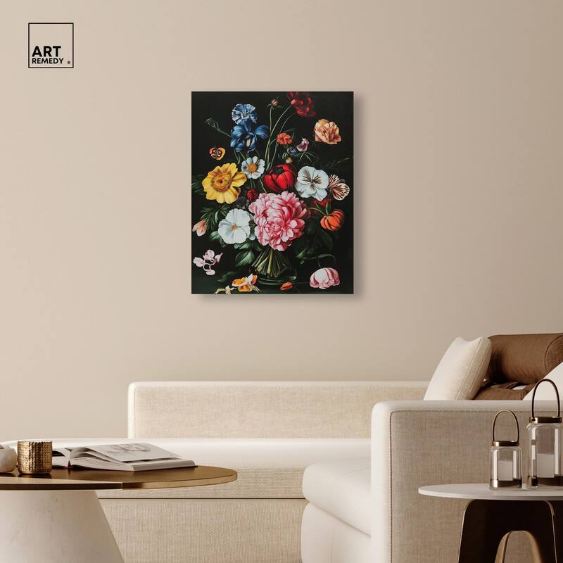 Violet Vignette I Canvas by Art Remedy, Gallery Wrapped