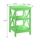 preview thumbnail 8 of 67, Convenience Concepts Oxford End Table with Shelves