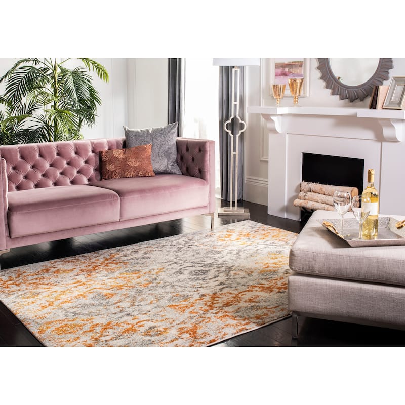 SAFAVIEH Madison Marceline Distressed Vintage Boho Rug