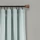 preview thumbnail 80 of 152, Lush Decor Linen Button Single Panel Window Curtain