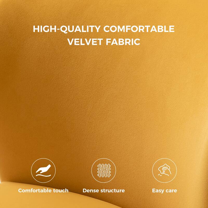 Celtia Modern Velvet Accent Side Chair with Nailhead Trim by HULALA HOME