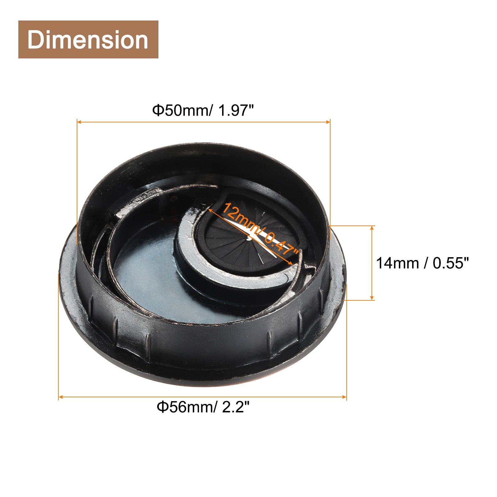 Desk Cable Wire Cord Grommet Hole Cover for Office Computer Desk