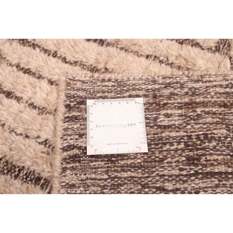 ECARPETGALLERY Hand-knotted Tangier Tan Wool Rug - 5'2 x 7'8