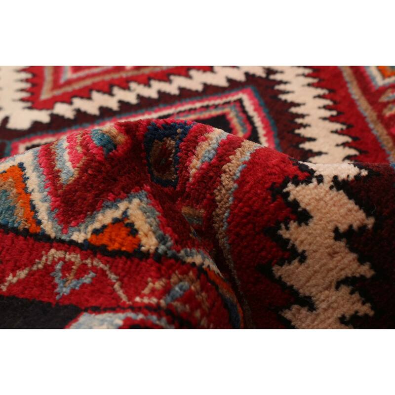 ECARPETGALLERY Hand-knotted Konya Anatolian Red Wool Rug - 3'5 x 8'9