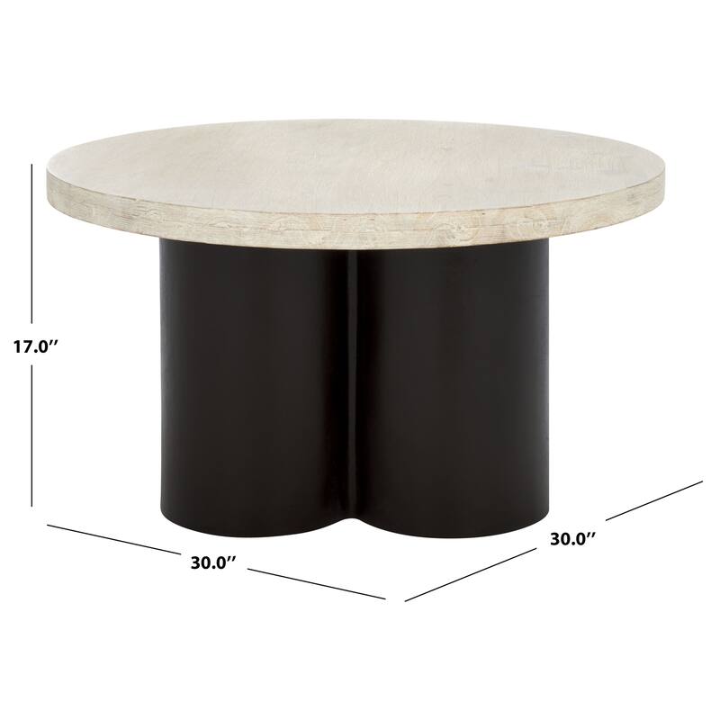 SAFAVIEH Home Benvolio Coffee Table - 30"W x 30"D x 17"H