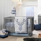 preview thumbnail 5 of 3, Lambs & Ivy Blue Camo/Camouflage Gray Bear Musical Baby Crib Mobile Soother Toy