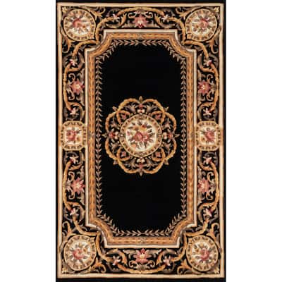 Momeni Harmony Hand Tufted Wool Traditional Floral Area Rug