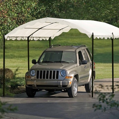 CC Outdoor Patio 13ft.Wx8.4ft.H Steel Carport Shelter Garage Tent