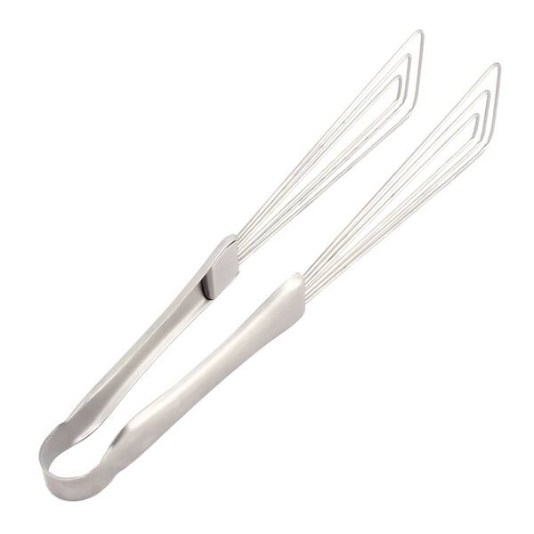 Shop Unique Bargainskitchen Metal Bread Tongs Egg Roux Mixing