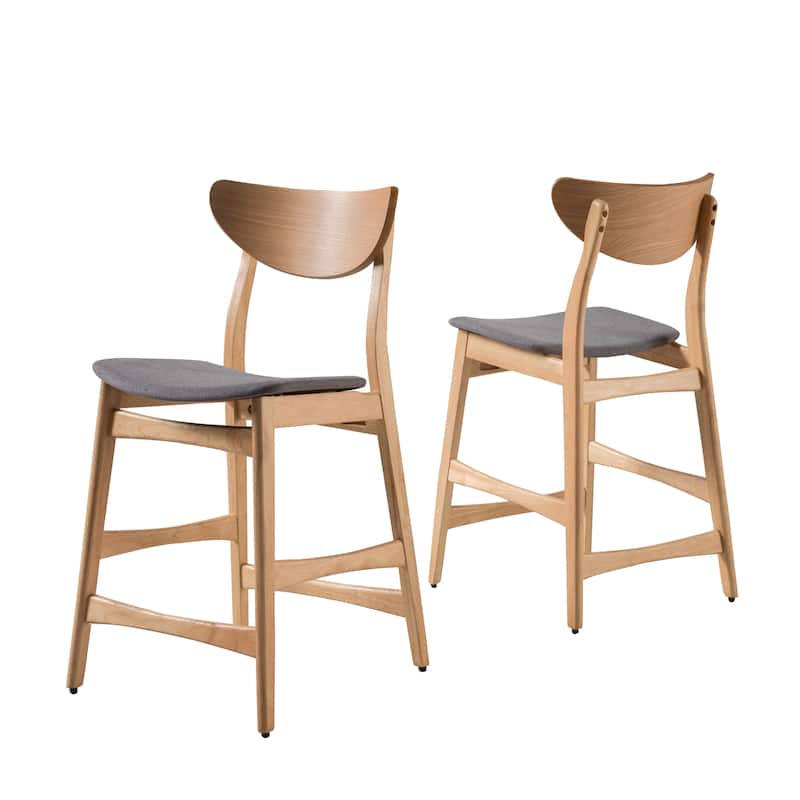 Carson Carrington Lund Wood 24-inch Counter Stool (Set of 2)