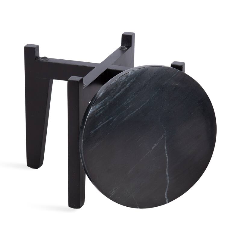 Kate and Laurel Icelyn Round Plant Stand Set