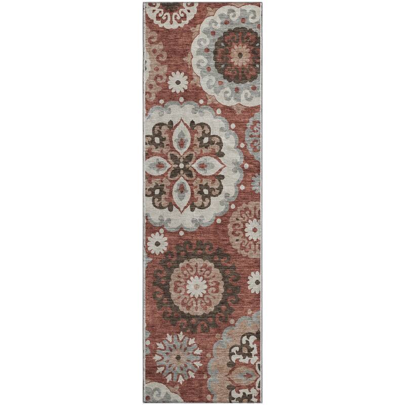 Premium Washable Super Soft Boho Suzani Mayfield Rug