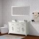 preview thumbnail 4 of 33, Vanity Art 60" Double Sink Bathroom Vanity Set with Engineered Marble Top and Free Mirror