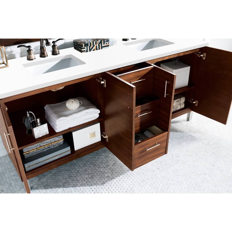 James Martin Vanities 850-V72-3WZ Metropolitan 72" Free Standing